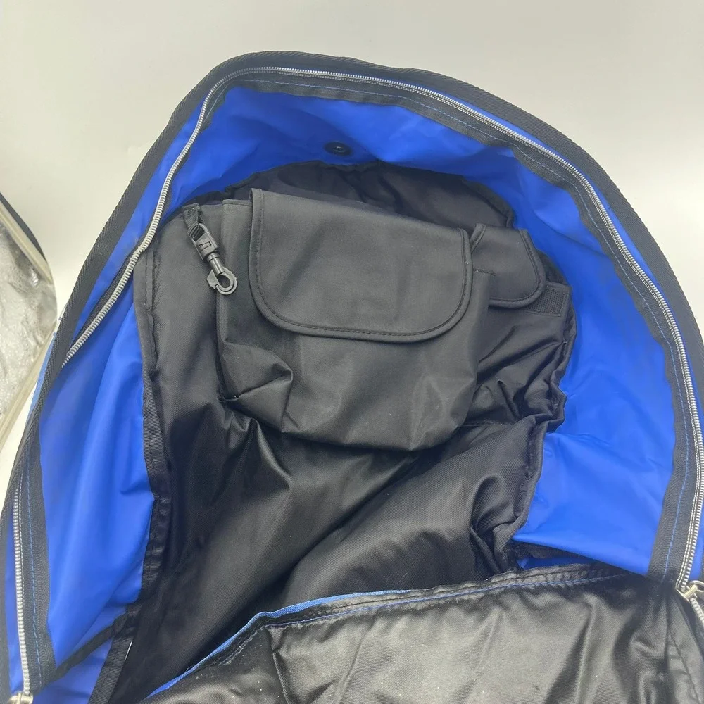 HEAD LiquidMetal Backpack Blue‎ Black Gray Multi-Pocket School Tennis Rocquet